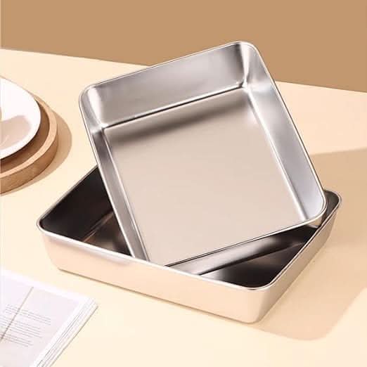 FreshLock Pro – Stainless Steel Storage Container | Airtight, Non-Stick Baking Tray & Leakproof Food Storage Box.