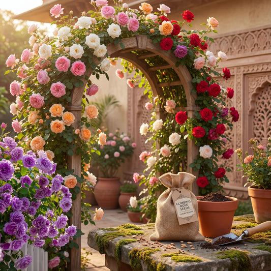 Elegant Climbing Rose Flower Seeds (130 Seeds)