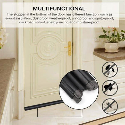 DraughtMaster Pro – Twin Door Seal & Draft Guard | Ultimate Energy Saving Stopper for Doors & Windows.