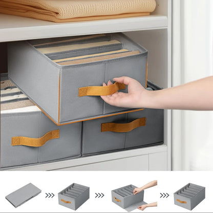 Fold & Stack Dustproof Storage Basket