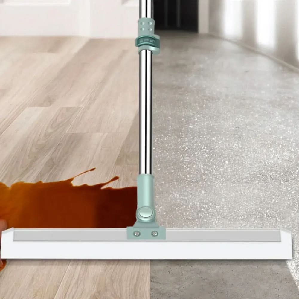 AquaWiz Pro – Self-Squeeze PVA Sponge Mop & Squeegee | Hands-Free, 360° Rotating Multi-Surface Floor Cleaner for Wet & Dry Use.