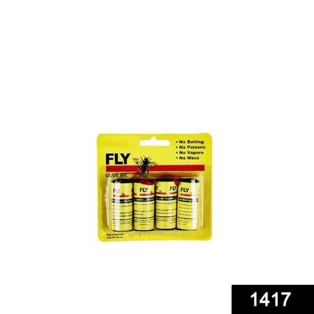 StickyTrap™ Max – Poison-Free Fly, Mosquito & Insect Catcher Glue Strips | Odorless, Safe for Home & Pets | 4-Pack Economy.